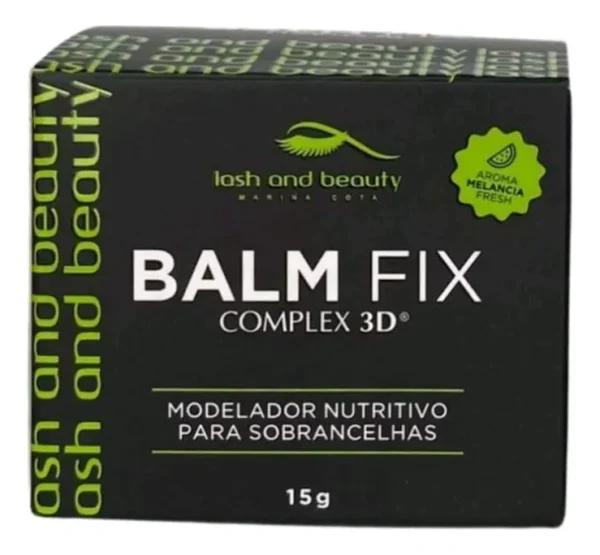 Balm Fix Complex 3d Pasta Modeladora E Nutritiva Cor - Incolor