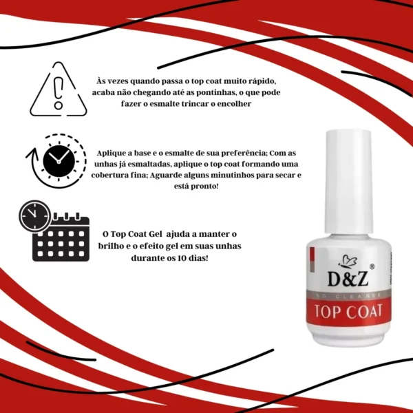 Top Coat D&Z - Imagem 3