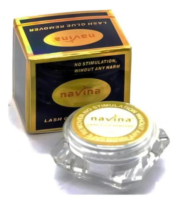 Removedor De Cola De Cílios Navina Em Gel - 5g