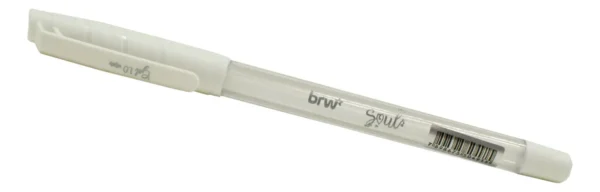 Caneta Esferográfica Gel 1.0mm Pastel Brw Cor Da Tinta Branca - Imagem 3
