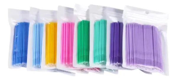 Microbrush micro bastão 100 unidades - Imagem 2