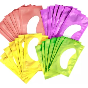 Protetor de Pálpebras Pad Gel Para Alongamento de Cílios 50 pares
