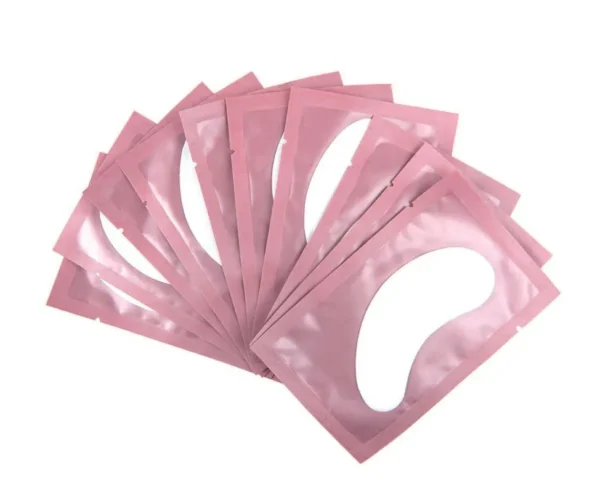 Protetor de Pálpebras Pad Gel Para Alongamento de Cílios 50 pares - Imagem 2