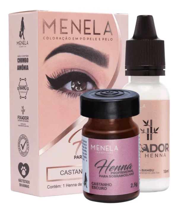 Kit Henna Para Sobrancelhas