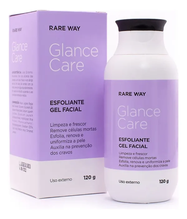 Kit Skin Care Glance Com Esfoliante Sabonete E Demaquilante Momento De Aplicação Dia/noite - Imagem 3