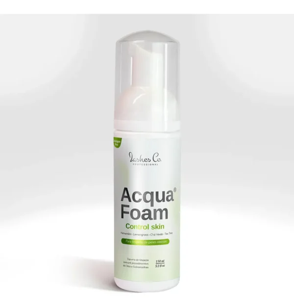 Control Skin Espuma Higienizadora Acqua Foam Lashes Co 150ml - Imagem 3
