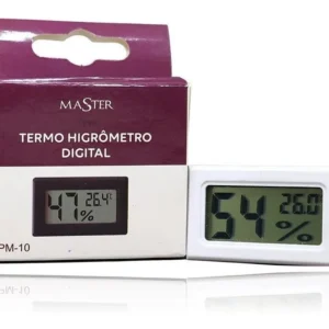 Termo Higrômetro Digital Master - Pequeno