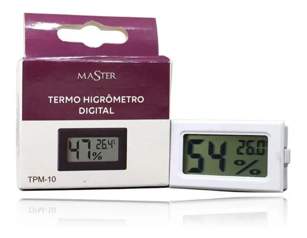 Termo Higrômetro Digital Master - Pequeno
