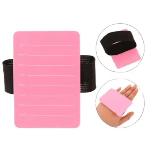 Placa de Pulso para Cílios com Velcro