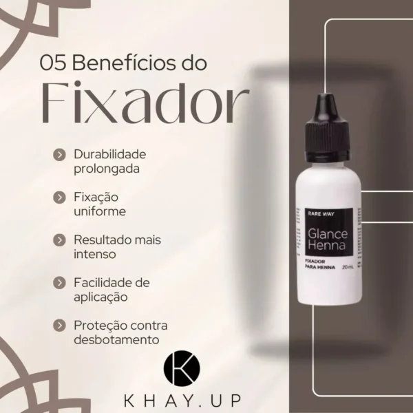 Fixador de henna GLANCE HENNA - Imagem 2