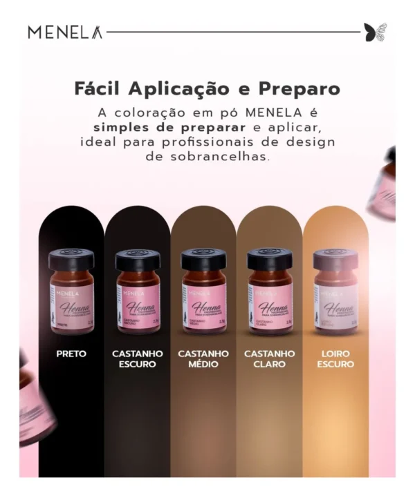 HENNA PARA SOBRANCELHAS MENELA - Imagem 2