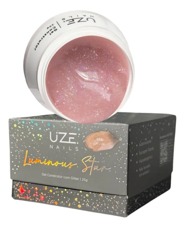 Gel Construtor Luminous Star Uze Nails - Imagem 2
