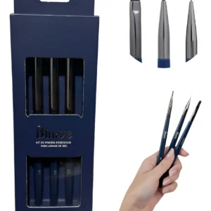 Kit 3 Pinceis - Bluwe