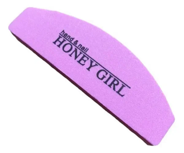 Mini Lixa Buffer Fecha Poros 100/180 Honey Girl Rosa