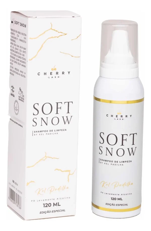 Shampoo para limpeza soft snow Cherry 120ml