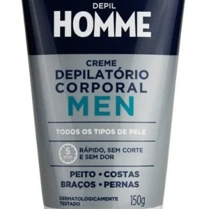 Creme depilatório corporal masculino Depil Homme 150g