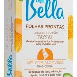 Folhas para depilação Depil Bella mel com aloe vera