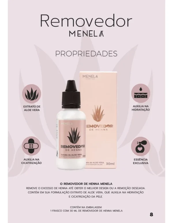 Removedor de henna MENELA - Imagem 2