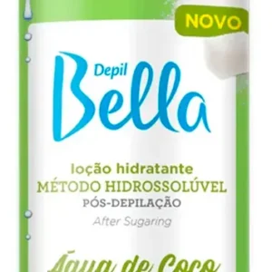 Loção hidratante pós depilação água de coco 300ml Depil bella