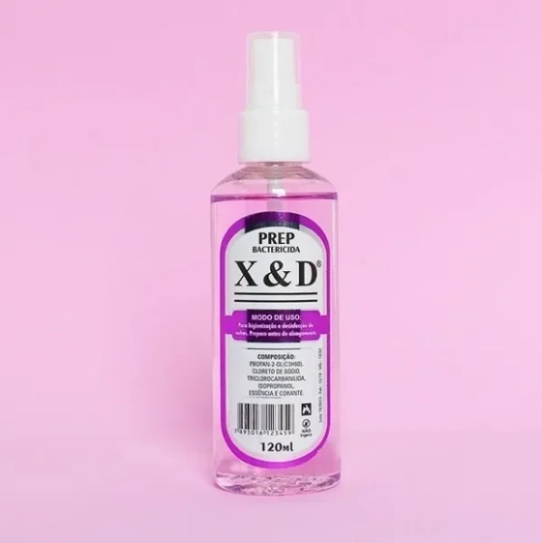 Prep 120 Ml Spray Bactericida Para Cuidados De Unha