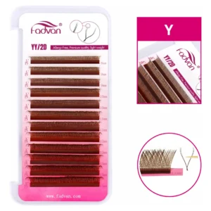 Cilios Y Fadvan Marrom 0.07D