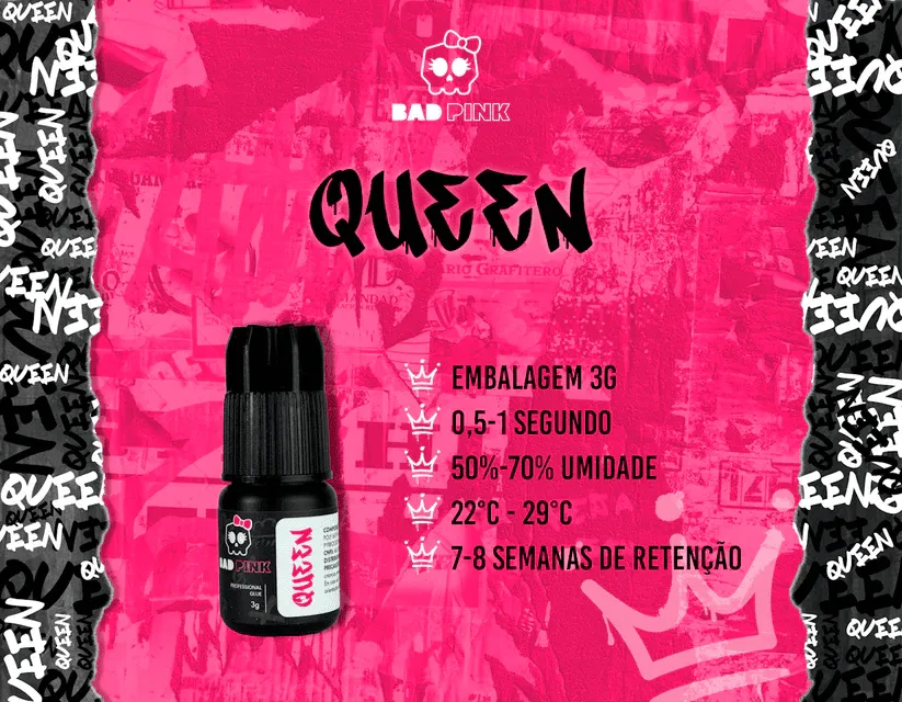 Cola Queen - Bad Pink - Imagem 2