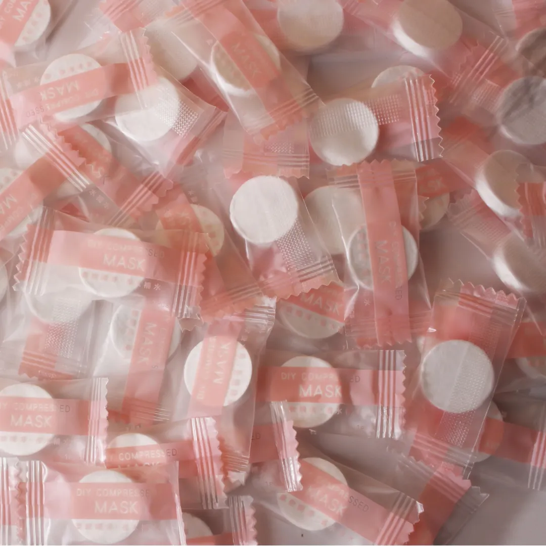 Kit 30 Mascara Desidratada Facial Descartavel Comprimida - Imagem 2