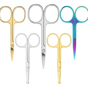 Tesoura Nail Tools para Sobrancelhas